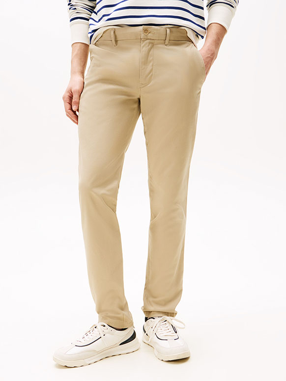 <span style="font-family: 'Futura LT W01 Book'; font-size: 15px; letter-spacing: 0px; color: #AB0027;">$99.95 Chinos*</span>