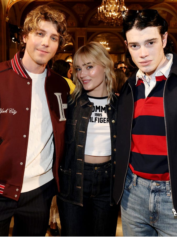 Lukas Gage, Meg Donnely & Simone Baldesseroni
